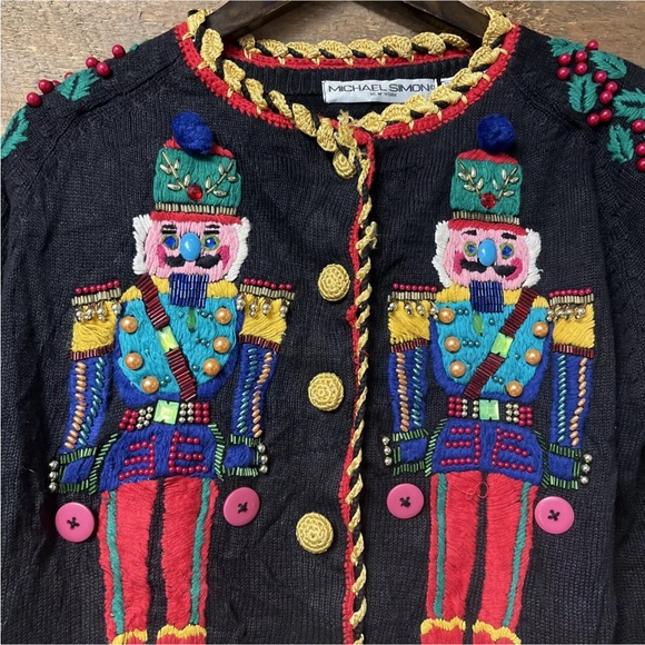 Michael Simon! Toy soldiers! Gorgeous sweater! - Picture 2 of 8